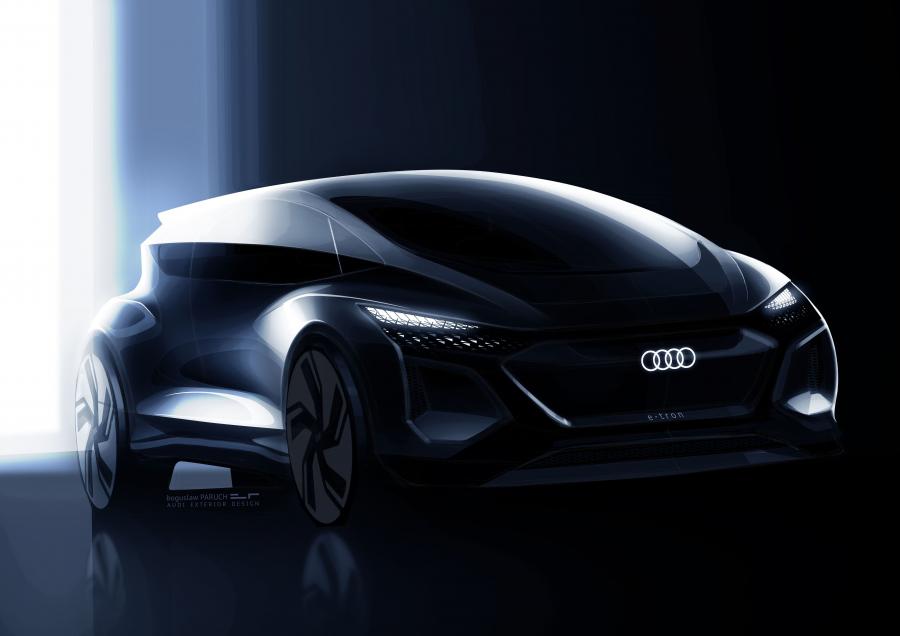Эскиз Audi AI:ME 2019 года  (фото 56 из 104)